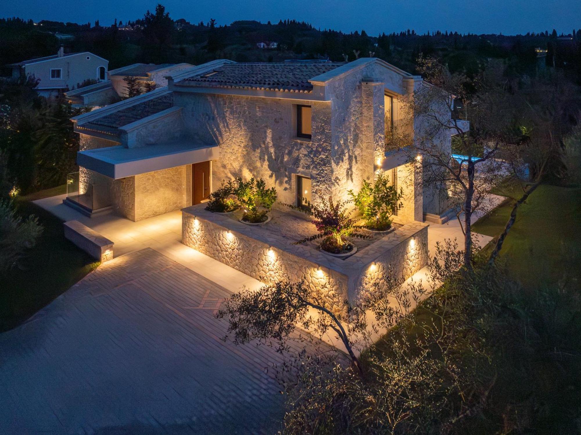 My Mediterranean Corfu Luxury Villa With Private Swimming Pool Kontokali Buitenkant foto